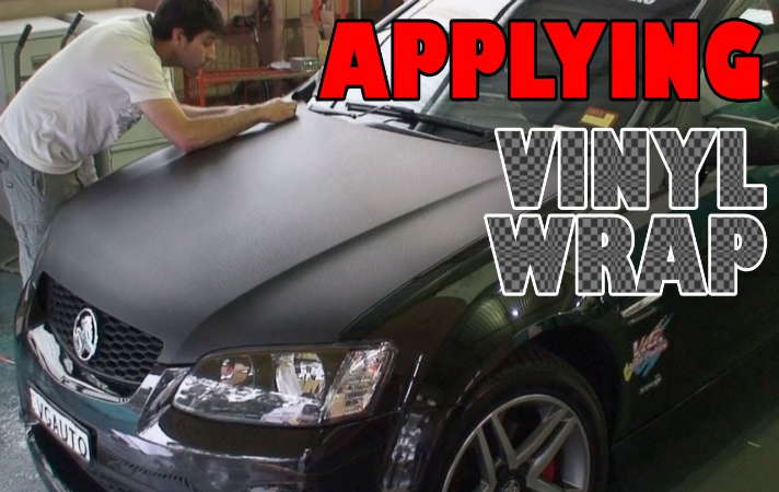 Process Of Wrapping A Car With Vinyl Graphic-